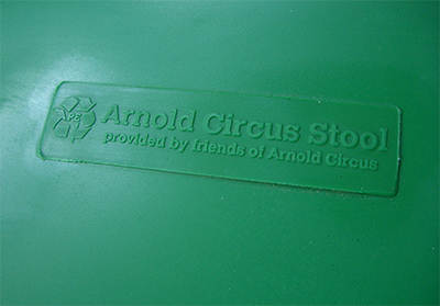 Arnold Circus Stool Logo